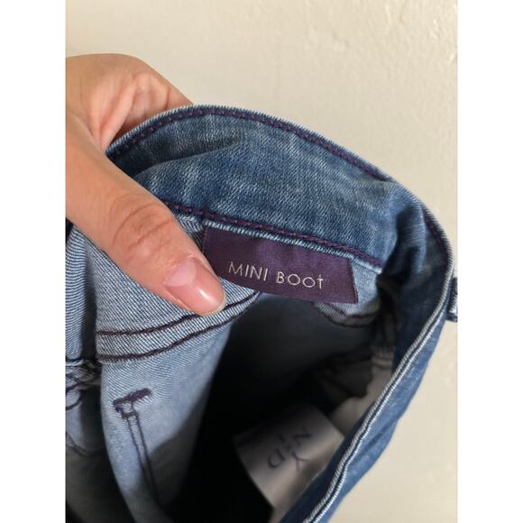 Not Your Daughter's Jeans 4 Petite Mini Boot Blue Denim - Picture 7 of 7
